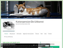 Tablet Screenshot of kattenpension.org